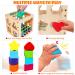 Hellowood Montessori Sorting Play Toy for 1-3 Years | Educational Wooden Motor Cubes & 8 Plug-in Blocks | International Shipping Available - Buy Online on GoSupps.com