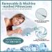 Mokaloo Memory Foam Cervical Pillow for Neck Pain Relief | Orthopedic Contour Neck Support Pillow for Side, Back, and Stomach Sleepers - Queen Size - Buy Online on GoSupps.com