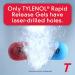 Tylenol Extra Strength Acetaminophen Rapid Release Gels - Pain & Fever Relief (50 Count) - Buy Online on GoSupps.com