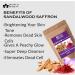 Blessfull Healing Organic 100% Pure Natural Sandalwood Saffron Powder | 100 Gram / 3.52 oz Pack Of 3 - Buy Online on GoSupps.com