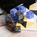 48 PCS Magic The Gathering Token Dice Counters - Glitter Sparkle Starry Sky Dice for CCG Creature Stats Card Gaming - MTG Accessory - Buy Online on GoSupps.com