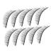 minkissy 5 Pairs False Lashes Fake Lashes Extend 3D Eyelash