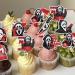 Rsstarxi 40 Pack Horror Movie Scam Cupcake Toppers Telephone No You Hang Up Killer Birthday Cupcake Toothpicks for Halloween Horror Movie Theme Birthday Party Cake Decorations Red Design 1 Red - Buy Online on GoSupps.com