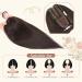 Elailite Hair Toppers For Thinning Hair Women Real Hair - 100% Real Human Hair Extensions Clip in Toupee SILK BASE (2"x6") Crown HairPiece (#1B Natural Black 10 Inch) 10 inch (2x6 Base) #1B Natural Black - Buy Online on GoSupps.com