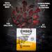 Ember Snacks Biltong Beef Jerky | Low-Calorie Low-Fat Snack (15 x 50g) | Premium British & Irish Beef | Ideal for On-The-Go - Buy Online on GoSupps.com