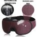 LEEKEN 3D Sleeping Eye Mask | 100% Light Blockout | Comfortable Mesh Sleep Mask for Travel & Night - Purple - Buy Online on GoSupps.com