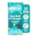 BRAVE BRAVE Roasted Peas: Salt & Vinegar Healthy High Protein Low Calorie Snack (12 x 35g Packs)