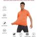 MAGCOMSEN Men's Polo Shirt - Orange, XX-Large | Quick Dry Collared Golf Shirt - Buy Online on GoSupps.com