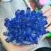 Room Decoration Natural Crystals and Stones 300-400g Bule Electroplated Natural Crystal Cluster Specimen Raw Rock Quartz Flowers Aura Stones Gift Modern House Decor for Decoration - Buy Online on GoSupps.com