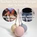 Schnullerbox Silicone | BPA-Free Pacifier Storage Travel Case | Safe High-Quality Baby Accessories for Toddlers | Beige Pacifier Bag & Chain - Buy Online on GoSupps.com