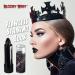 Bloody Mary Lipstick: Professional Hollywood Makeup Quality - Creamy & Long Lasting Gothic Style for Halloween - Unique Rich Black Blood Pigment - Buy Online on GoSupps.com