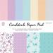 12x12 Double Sided Solid Colored Paper Pad Scrapbook Cardstock Decorative Paper - 36 Sheets 220gsm Pastel Construction Paper for Card Making Journaling Planner Origami Decorative Spring