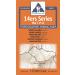 Colorado 14ers Maps Series 7 of 16 - Columbia, Harvard | Belford, Huron, Missouri, Oxford