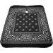 VERTEX&KAIBIN Black Paisley Barber Cape for Men - Professional Cool Design | Premium Barber Supply - Buy Online on GoSupps.com