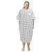 Classy Pal Hospital Gown with Front Snaps - Unisex Cotton Blend Patient Gown for Medical Needs - XXL Size - Buy Online on GoSupps.com