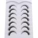 Pooplunch Cat Eye False Eyelashes - 8D Volume Fluffy Wispy Natural Lashes (7 Pairs, 3-12MM) - Buy Online on GoSupps.com