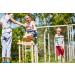 Kingcolor 16 FT Double Dutch Jump Rope 2 Pack Blue | Adjustable Soft Beaded DIY Jump Rope for Kids & Adults - Buy Online on GoSupps.com