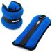MAXXIVA Running Weight Set Red 2 x 1.0 kg Weight Cuffs Arms Legs Iron Sand Filling Strength Training Jogging Rehab Workout Fitness