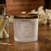 Personalised Large Double Wick Wedding Candle Gift with Dusty Blue Heart (Fresh Cotton) - Buy Online on GoSupps.com