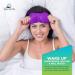 Serenily Super Smooth Sleep Mask - 3 Pack | Lightweight 3D Contoured Eye Mask for Sleeping with Adjustable Strap | Includes Earplugs | Travel Blindfold Mask - Buy Online on GoSupps.com