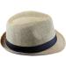 Moonsix Classic Fedora Hat - Short Brim Panama Jazz Straw Cap for Men and Women in Beige - Buy Online on GoSupps.com