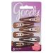 Goody Colour Collection Contour Hair Clips Brunette 6Count (Pack of 3) Brunette 6 Count (Pack of 3)