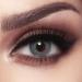 Bella elite colored contact lenses Midnight Blue (dioptria -0.00) -strongly covering monthly lenses for 3 months gray -blue color lenses perfect for dark eyes