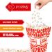 Poppy's Small Popcorn Boxes 200 Pack 30 Oz Concession-Grade Popcorn Buckets Popcorn Machine Accessories for Popcorn Bars Movie Nights Concessions - Buy Online on GoSupps.com