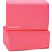 BalanceFrom GoYoga Set of 2 High Density Yoga Blocks - 9x6x4 - Red (Newest Version) - Buy Online on GoSupps.com