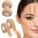 4 Rolls Face Lift Tape Face Tape for Wrinkles Overnight Facial Patches Face Lifting Tape Face Patches for Forehead Face and Neck 2.5cm*5m