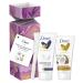 Dove Time to Restore & Nourish Hand Collection Hand Cream Gift Set skin care products with a sleek glass nail file for her 2 piece