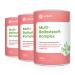 Multi-ballast material complex |10 Premium fiber & calcium |Digestion intestinal flora immune system cholesterol & blood sugar |Vegan gluten -free lactose -free |420g powder (3 pack) 90 daily portions
