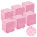 Lint Free Nail Wipes Nail Polish Remover Pads 540PCS Eyelash Extension Wipes Soft Non-Woven Acetone Nail Polish Remover Pads Nail Wipes for Nail Prep and Gel Polish Remover Pink