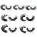 JIMIRE Eyelashes Fluffy Volume Lashes Dramatic Strip D Curl False Eyelashes 20MM Mink Lashes Bulk Full Volume 7 Styles Mixed 7 Pairs Multipack - Buy Online on GoSupps.com
