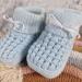 Royal Icon Baby Booties 0-3 Months Blue - Soft & Stylish Newborn Slippers for Boys and Girls - Ri403 Ri1045 - Buy Online on GoSupps.com