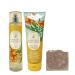 Bath & Body Works Marigold & Cane Sugar 2 Piece Set - Fine Fragrance Mist and Body Cream with a Himalayan Salts Springs Sample Soap