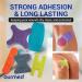 Buy Ourmed Universal Paving Wound Strips | Flexible Latex-Free Bandages for Cuts & Grazes - 100 Count in Bright Colors - Buy Online on GoSupps.com