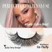 JIMIRE Faux Mink Fairy Lashes 3D Fluffy Peri Style Full Volume False Eyelashes Cat Eye 5D Multilayer Spiky Butterfly 15MM D Curly Fluffy Strip Fake Lashes 8 Pairs Pack - Buy Online on GoSupps.com