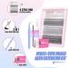 PHKERATA Individual Eyelashes DIY Extension Kit with Bond, Seal, and Tweezers | Wispy Cluster Lashes | 20D Bottom Wispy Mix Kit - Buy Online on GoSupps.com