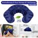 REVIX Weighted Microwave Heating Pad for Neck and Shoulders - Hot Herbal Aromatherapy Wrap for Back Pain Relief, Microwavable Moist Heat Neck Warmer - Navy - Buy Online on GoSupps.com