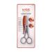 Kiss New York Mustache Beard Scissor Comb Combo set for safe and even trimming, shaping and gromming Perfect size for carry on