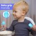MD Avenue 100 percent Food Grade Toddlers Silicone Utensils Set BPA Free Anti-Choke Baby Spoon and Toddler Fork Combo Infant Spoons Forks First Self Feeding Set (Blue) - Buy Online on GoSupps.com