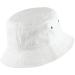 Unisex Cotton & Denim Bucket Hat UPF 50 | Packable Sun Hat - White - Buy Online on GoSupps.com