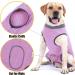 Dog Wound Protection Vest | Postoperative Clothing for Pets | Replace E-Collar | Medical Abdominal Protection for Puppies & Cats (M Pink) - Buy Online on GoSupps.com