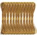 Levylisa 24 Metallic Embroidery Thread Skeins - Gold & Silver Cross Stitch Floss for Embroidery & Sewing - Buy Online on GoSupps.com