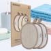 PERIEMALA Bath Sponge (Pack of 3) - Premium Loofah Exfoliating Body Scrubber for Women and Men - Natural Shower Essential for Skin Care - 4.33 x 6.3 Inch Ellipse - Buy Online on GoSupps.com