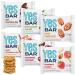 YES Bar Six Flavor Variety Pack Plant Based Protein Decadent Snack Bar Vegan Paleo Gluten Free Dairy Free Low Sugar Healthy Snack Breakfast Low Carb Keto Friendly (Pack of 6)