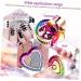 minkissy 6 Pcs Colorful Crystal Cup Glass Containers Dappen Dishes Nail Art Cup Nail Art Dappen Dish Petri Dish Glass Colored Glass Shot Glass with Lid Monomer Dishes Storage Box Acrylic - Buy Online on GoSupps.com
