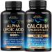 NUTRAHARMONY Alpha Lipoic Acid Capsules & Calcium Tablets
