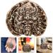 DEARMAMY Hand Exercise Walnut Ball - Vintage Brass & Copper Chinese Decor | Perfect for Fitness & Home Aesthetics - Buy Online on GoSupps.com
